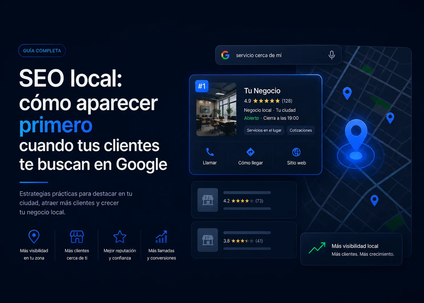 SEO local: cómo aparecer primero cuando tus clientes te buscan en Google