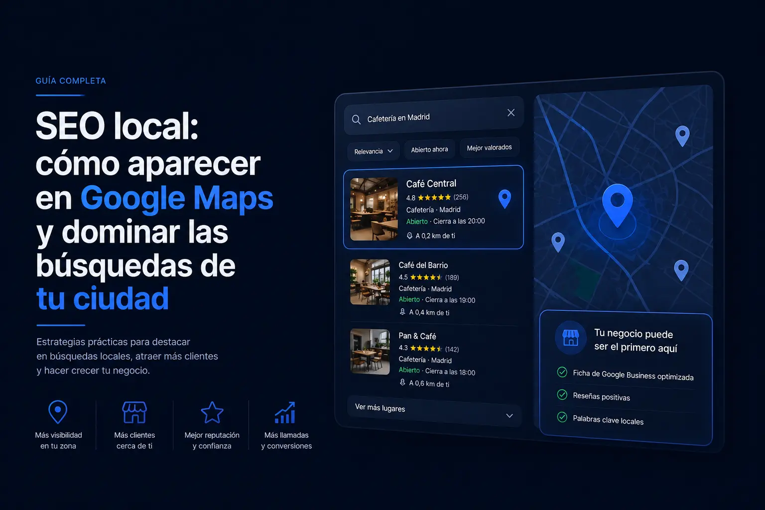 SEO local: cómo aparecer en Google Maps y dominar las búsquedas de tu ciudad